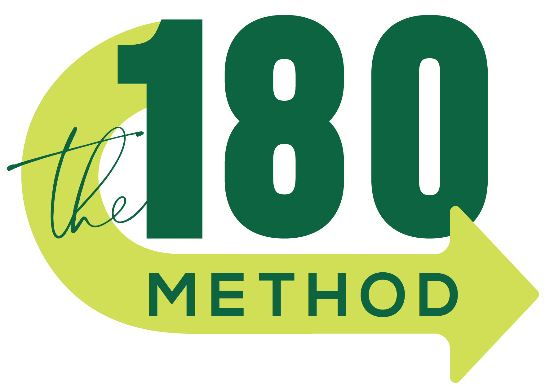 Updated 180 logo green